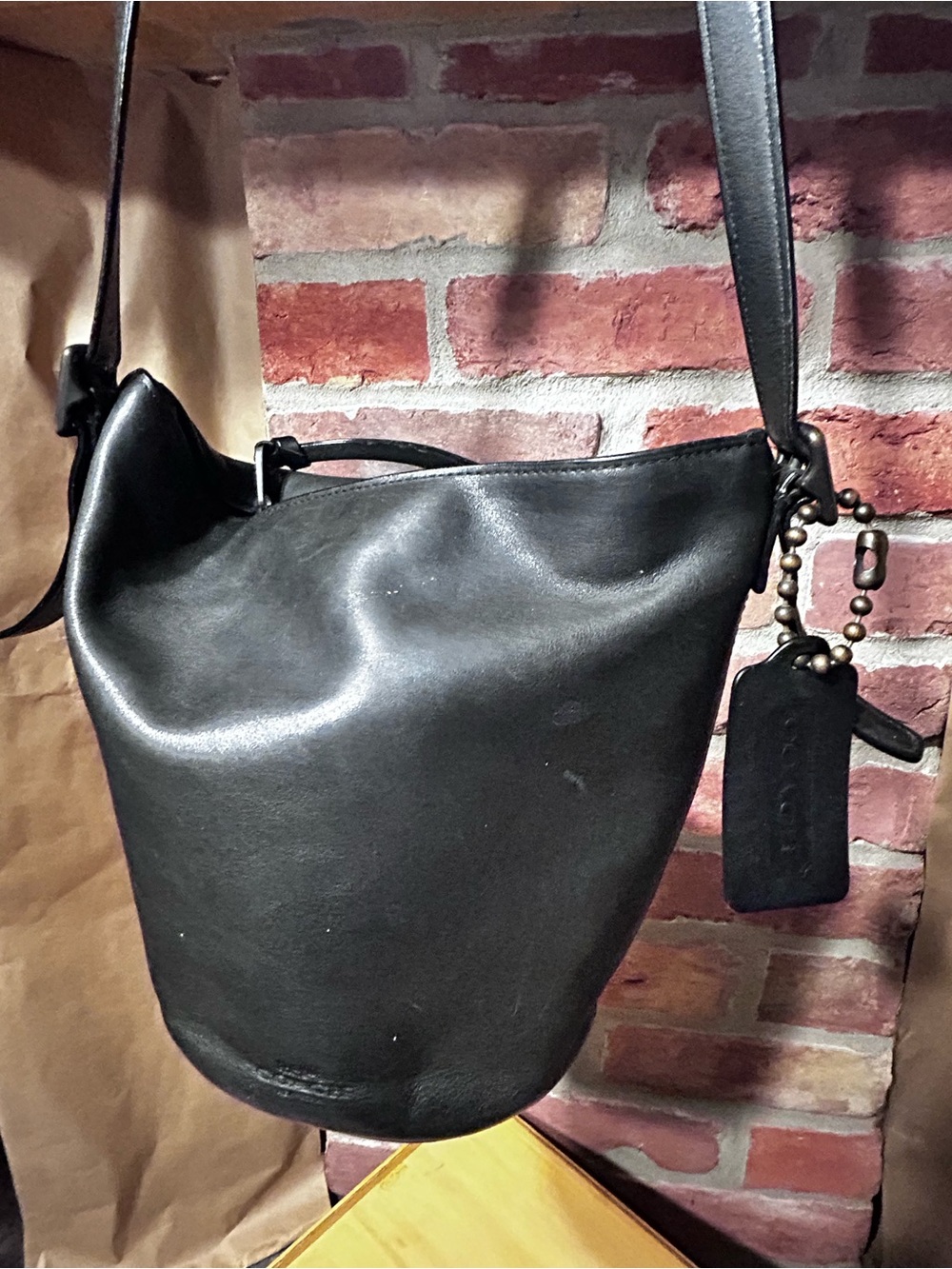 Coach Bleecker Sport Mini Duffle #32281 vintage,black - Picture 4 of 12
